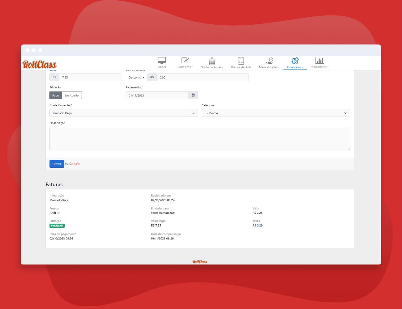 Imagem do recurso Integrações com Meios de Pagamento